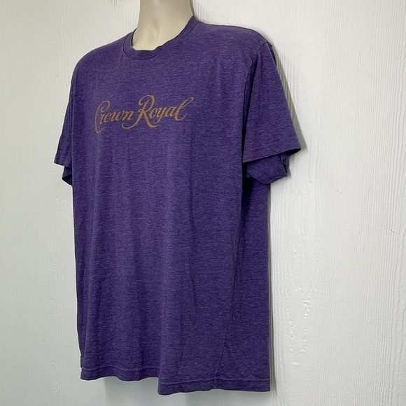 Crown Royal - Purple Crown Royal Graphic Short Sleeve T Short Size XL - Picture 5 of 8